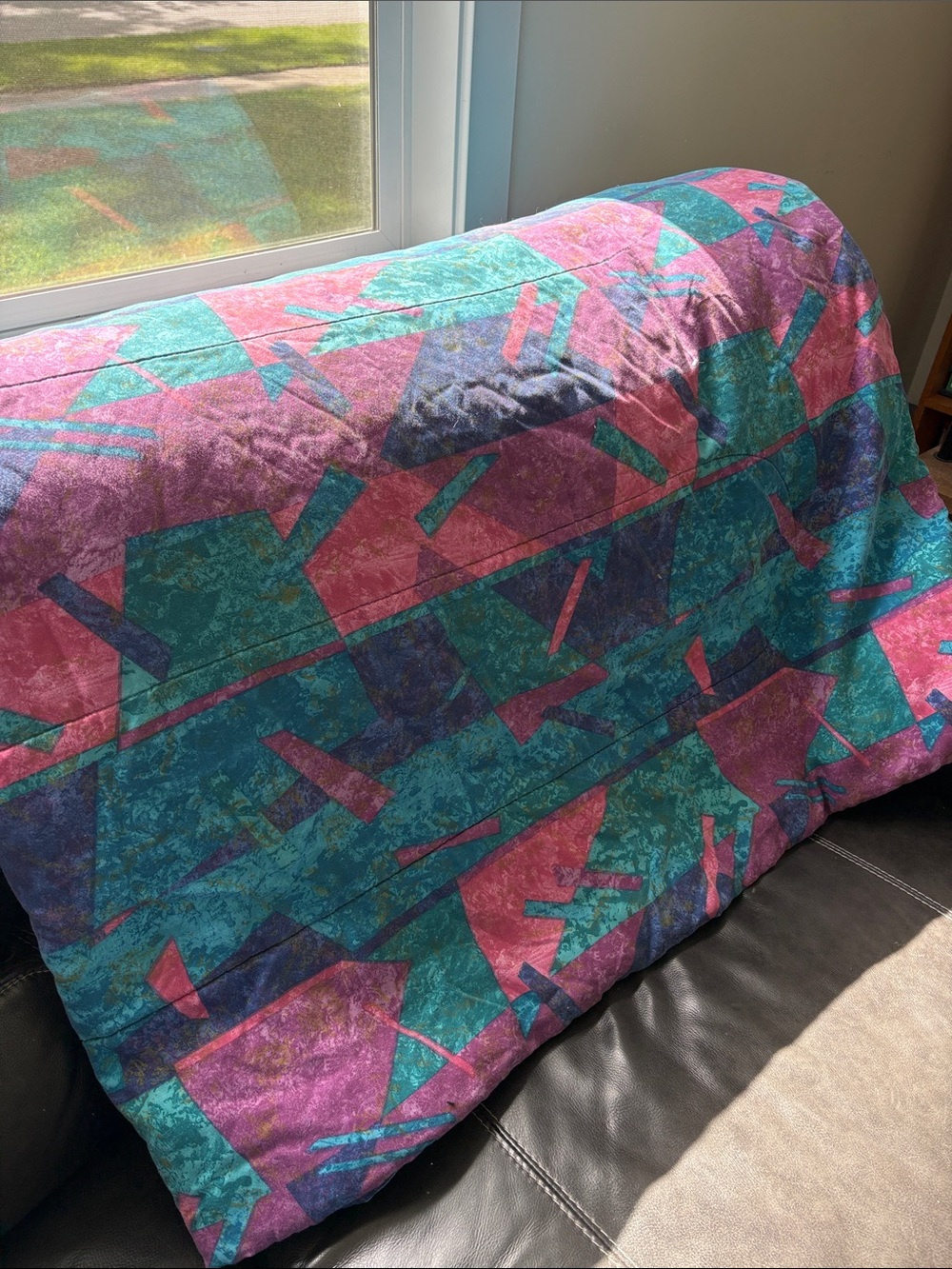 Vintage Springmaid Retro Saved By The Bell Abstract 80s 90s Y2K Comforter